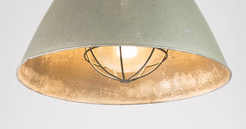 Four Eastern European Industrial Style Factory Light - French antique industrial lighting 2