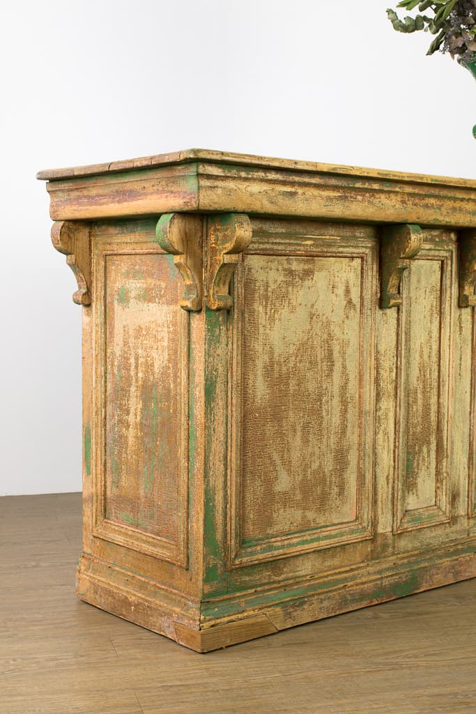 French 19th Century Shop Counter, original Patina - French antique counters 4