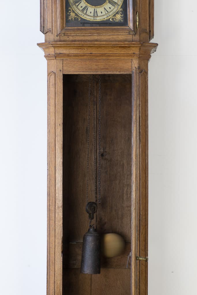 19th Century Empire Period Comtoise Longcase Clock - French antique decorative objects 6