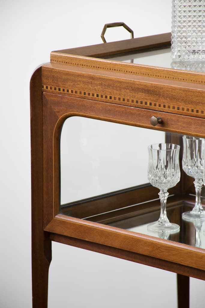 French Art deco Tea trolley - French antique side tables 3