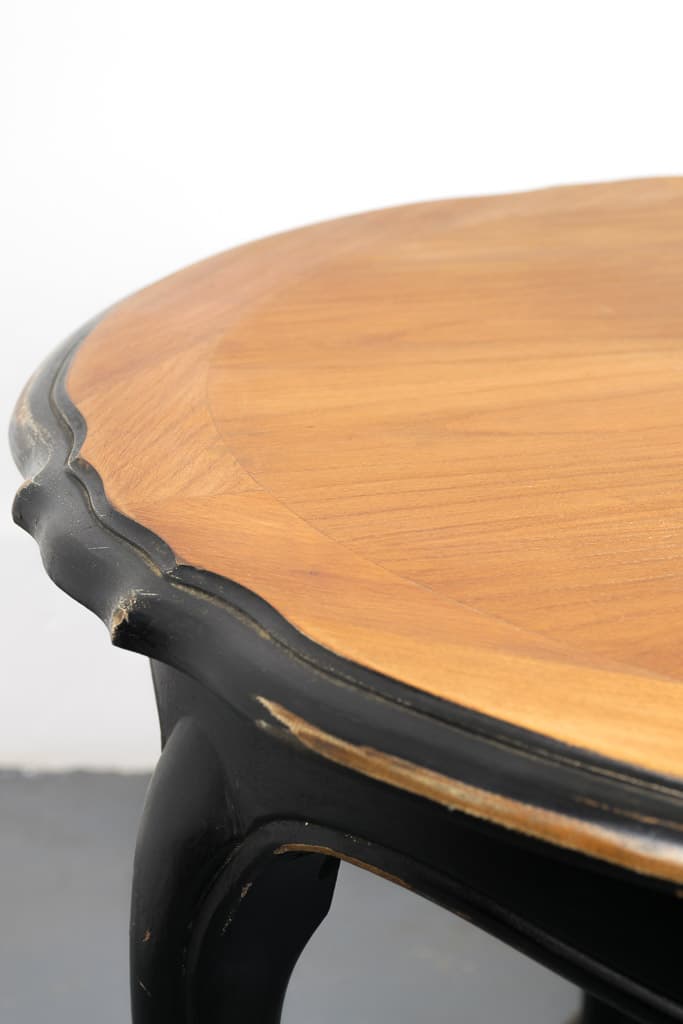 French Vintage Louis XV Style Painted Coffee Table - French antique coffee tables 2