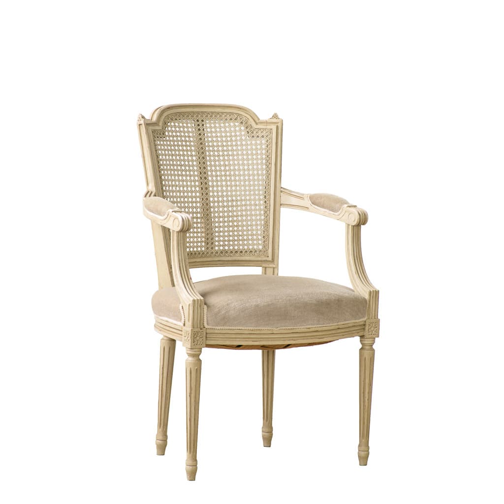 Pair of Early 20th Century Louis XVI Style Armchairs - French antique armchairs 2