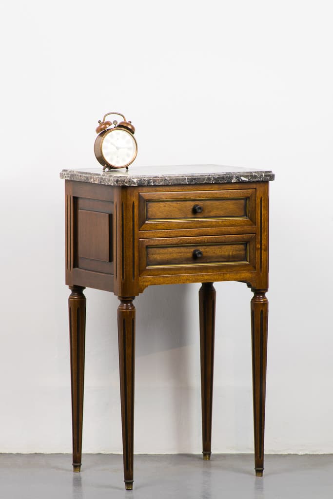 Pair of French Louis XVI Style Sideboard - French antique side tables 2