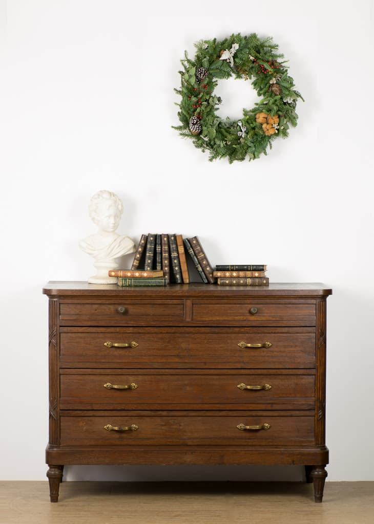 French Country Louis XVI Oak Chest of Drawers - French antique chest of drawers 6