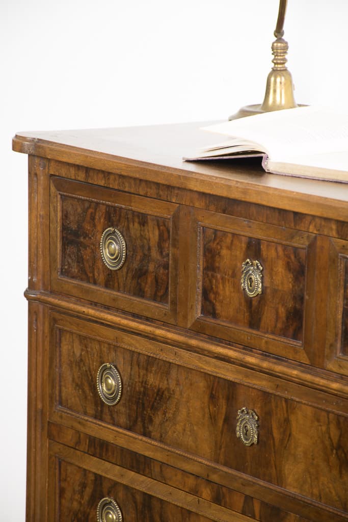 Elegant French Louis XVI Style Sideboard - French antique chest of drawers 5