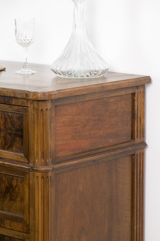 Elegant French Louis XVI Style Sideboard - French antique chest of drawers 4