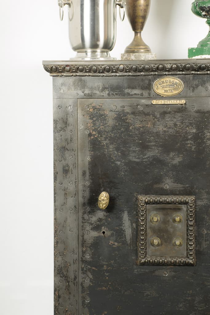 Outstanding Late 19th Century French Safe Box Cabinet - French antique antique safes 2