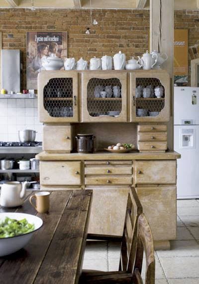 法國實木櫥櫃 - French antique industrial cabinets 2