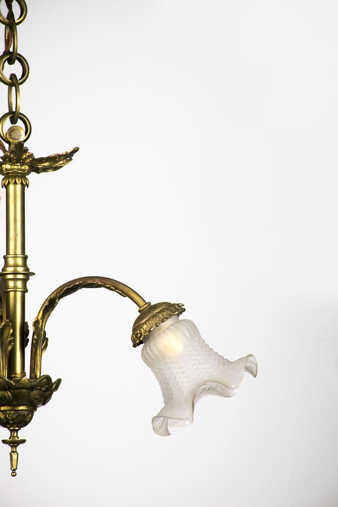 French Art Deco Pending Light - French antique chandeliers & pendants 2